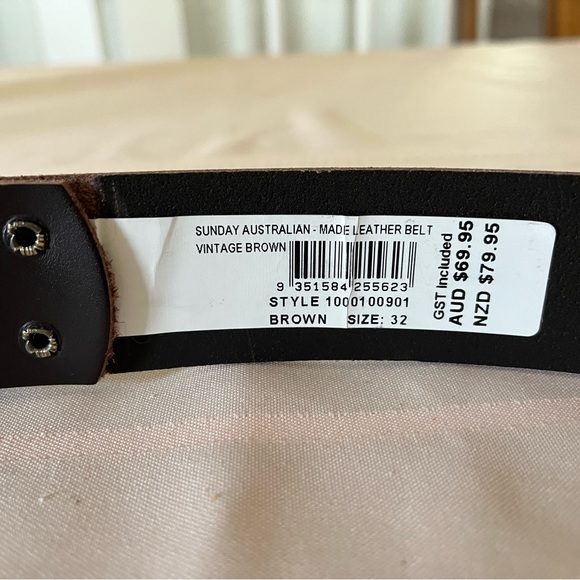 Arvust Sunday Leather Belt - Picture 3 of 5